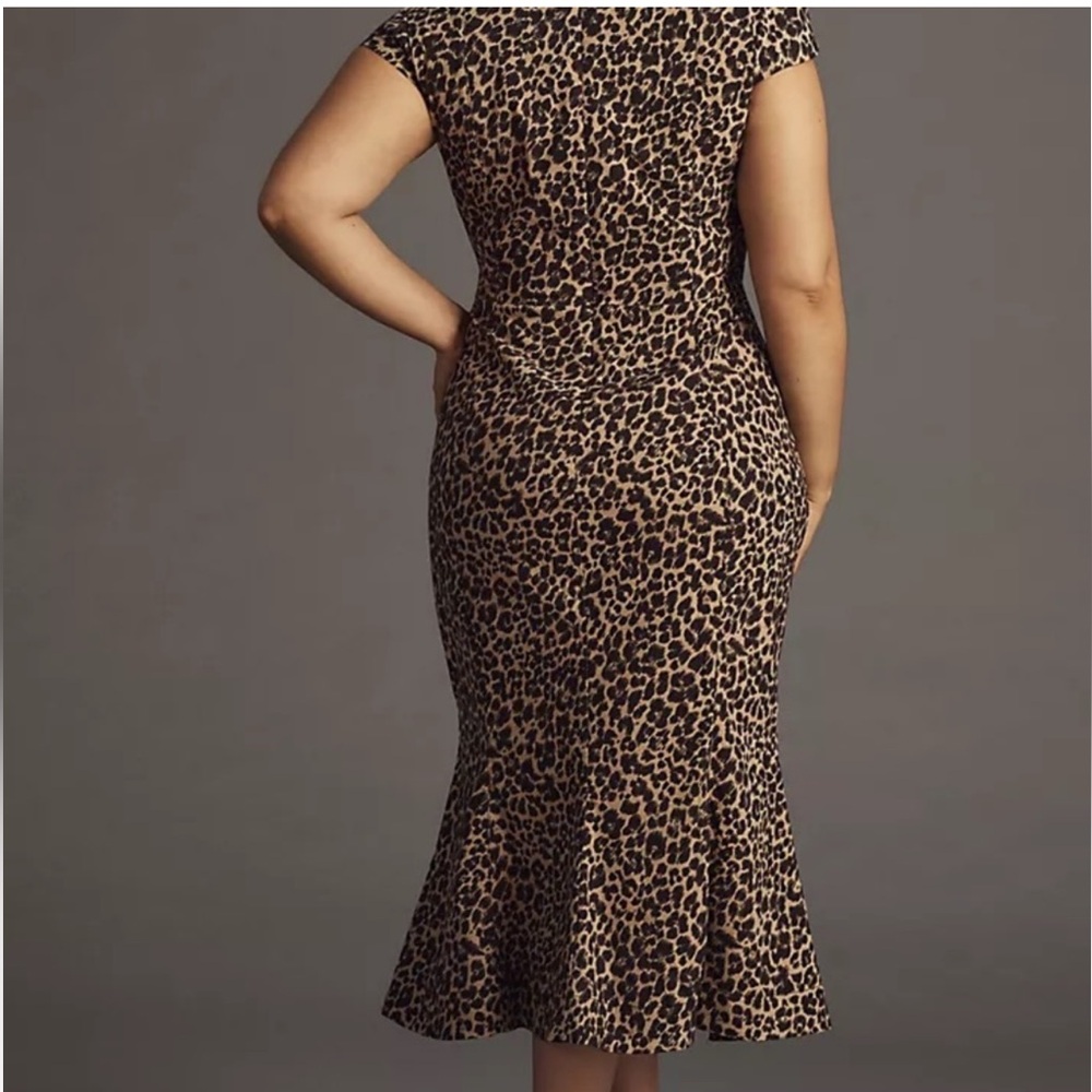 💫ANTHROPOLOGIE💫Cecily Fit & Flare Sweetheart Dress - Picture 2 of 6